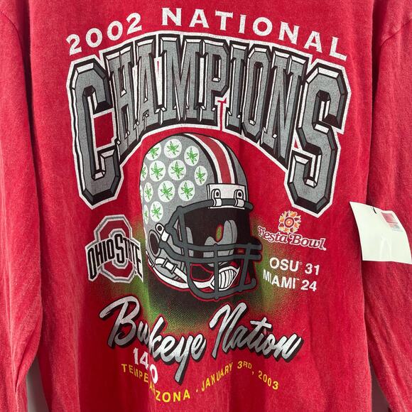 '47 BRAND VINTAGE TUBULAR Top Size S/M Long Sleeve Ohio State Buckeyes NWT - Picture 7 of 13